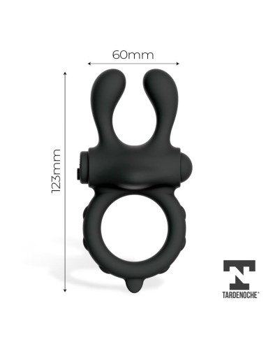 Earzy Anillo Vibrador con Control Remoto USB Magnetico Silicona