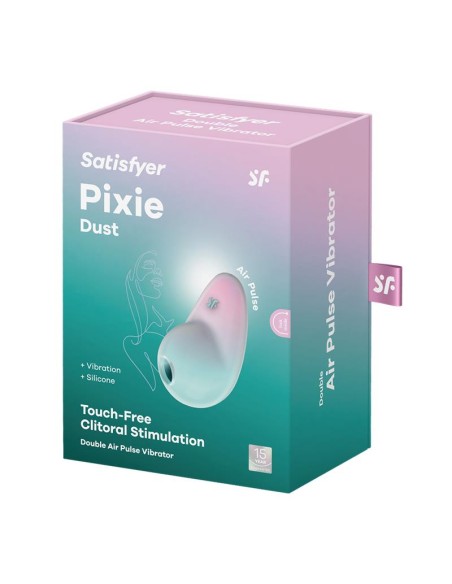 Pixie Dust Succionador de Clitoris con Vibracion Menta Rosa