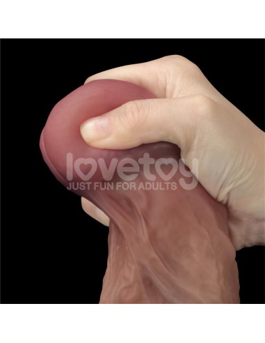 Dildo Dual Layered XXL 105 Negro