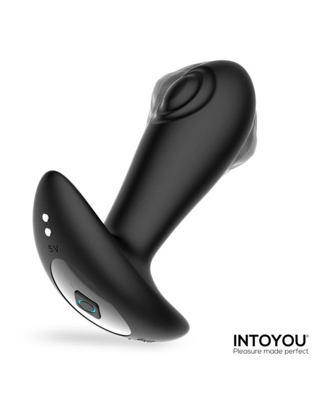 Milton Plug Anal con Doble Tapping y Control Remoto