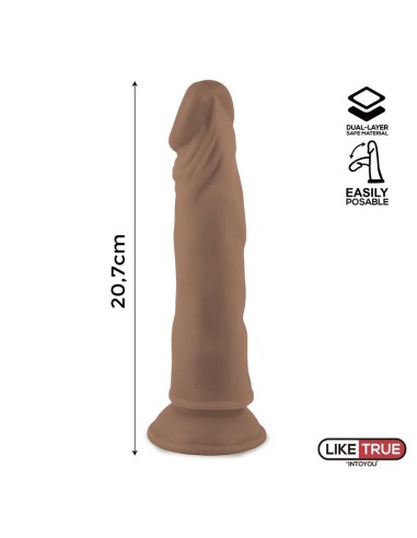 Lenser Dildo Realista Articulable Posable Dildo 8 Marron