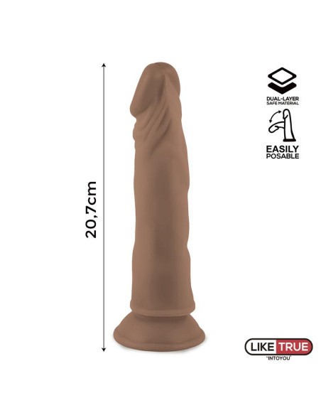 Lenser Dildo Realista Articulable Posable Dildo 8 Marron