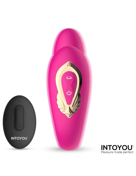 Lanty Vibrador para Parejas con Oscilacion 360º y Control Remoto