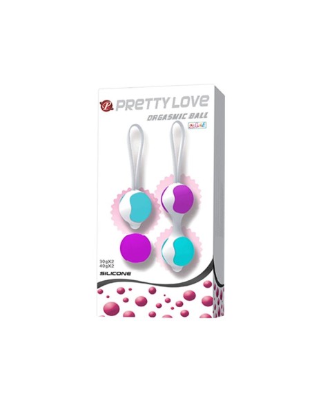 Bolas Kegel Orgasmic Balls Rosa y Azul
