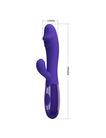 Snappy Youth Vibrador de Conejito 2 Motores