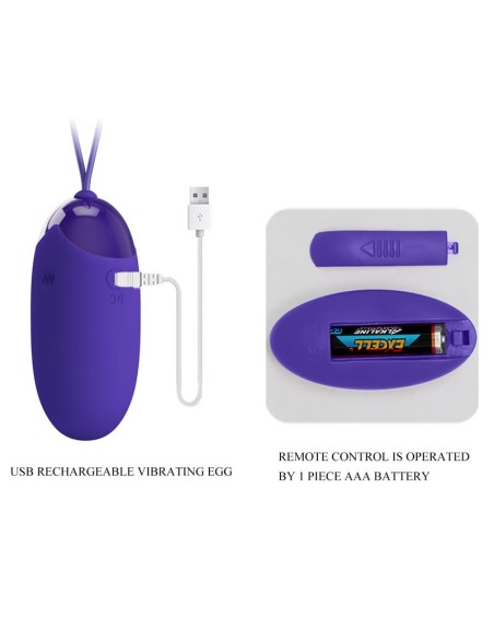 Berger Youth Huevo Vibrador con Control Remoto