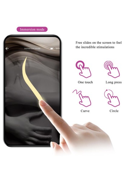 August Vibrador de Parejas con App Lila August Vibrador de Parejas con App Lila