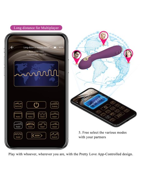Hector Vibrador con Electroshock y APP Hector Vibrador con Electroshock y APP