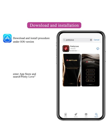 Catalina Huevo Vibrador con APP Rosa