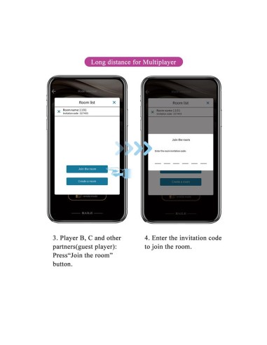 Catalina Huevo Vibrador con APP Rosa