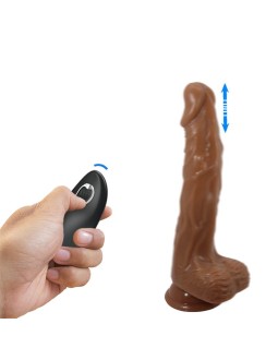 Bodach Dildo con Vibracion Rotacion y Thrusting