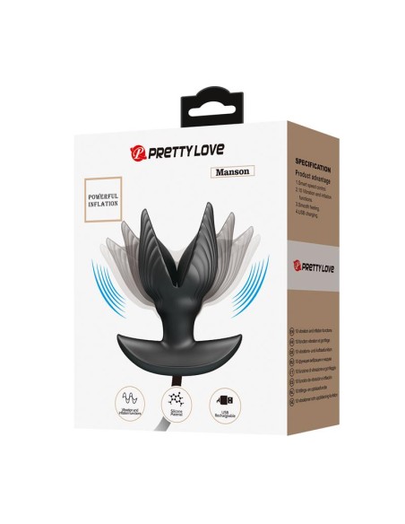 Manson Plut Anal Inflable con Vibracion Manson Plut Anal Inflable con Vibracion