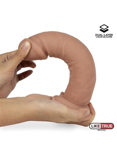 Dildo Realista Silicona Liquida Dual Layer 85