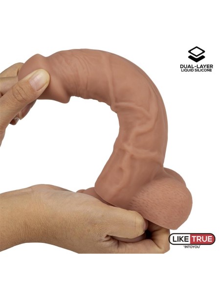 Dildo Realista Silicona Liquida Dual Layer 8 Dildo Realista Silicona Liquida Dual Layer 8