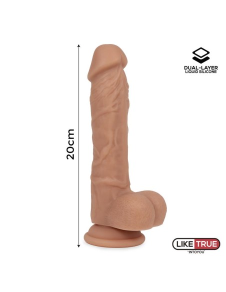 Dildo Realista Silicona Liquida Dual Layer 8 Dildo Realista Silicona Liquida Dual Layer 8