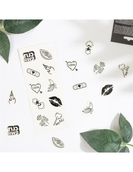 Set de 10 Tattoos Temporales Candy Collection Set de 10 Tattoos Temporales Candy Collection