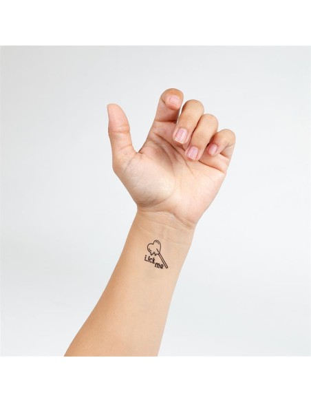 Set de 10 Tattoos Temporales Candy Collection Set de 10 Tattoos Temporales Candy Collection