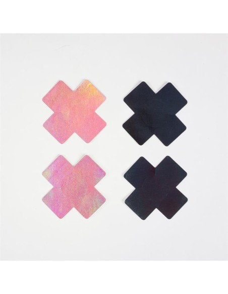 Wow Boobs Cubre Pezones Cruz Holograficos