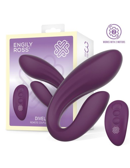 Divel Juguete para Parejas con Control Remoto Divel Juguete para Parejas con Control Remoto