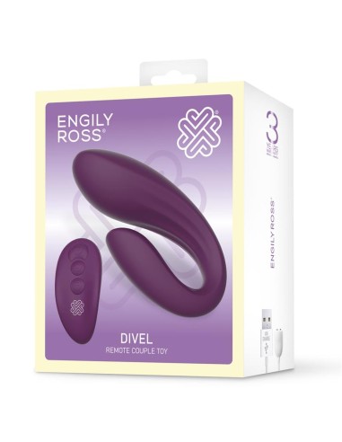Divel Juguete para Parejas con Control Remoto
