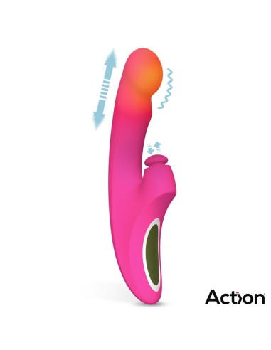 Enles Vibrador con Beating Ball Thrusting y Funcion de Calor