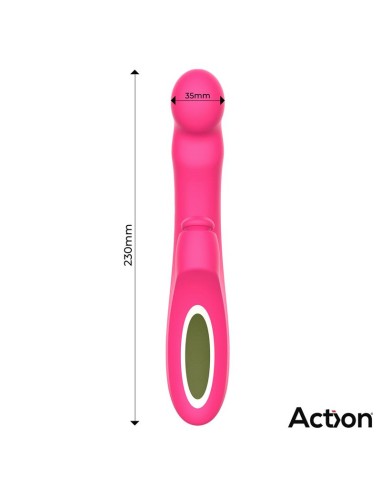 Enles Vibrador con Beating Ball Thrusting y Funcion de Calor