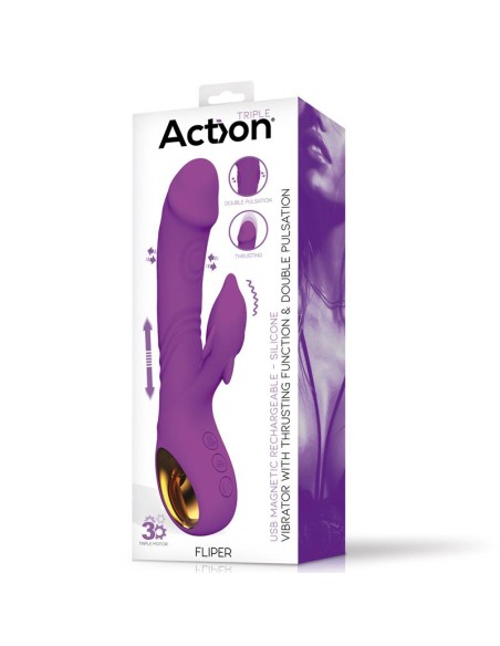 Fliper Vibrador con Thrusting y Doble Pulsacion 3 Motores