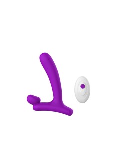 Horny Hunter Plug Anal con Vibracion y Control Remoto Silicona Liquida USB 2