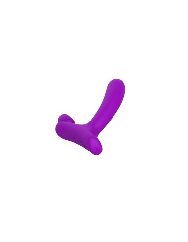 Horny Hunter Plug Anal con Vibracion y Control Remoto Silicona Liquida USB