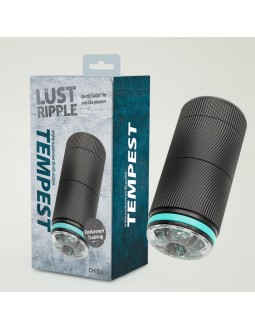 Tempest Masturbador Manual Negro