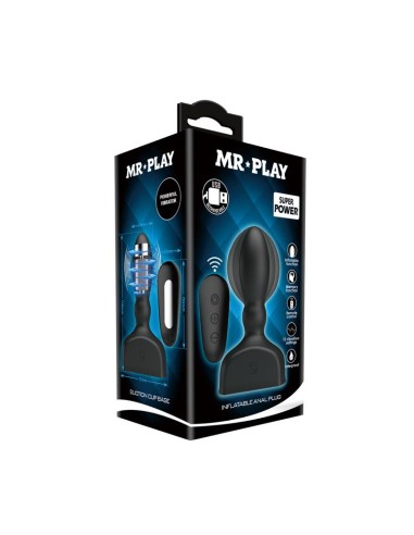 Plug Anal Inflable con Control Remoto Mr Play