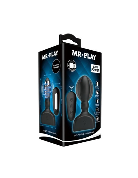 Plug Anal Inflable con Control Remoto Mr Play