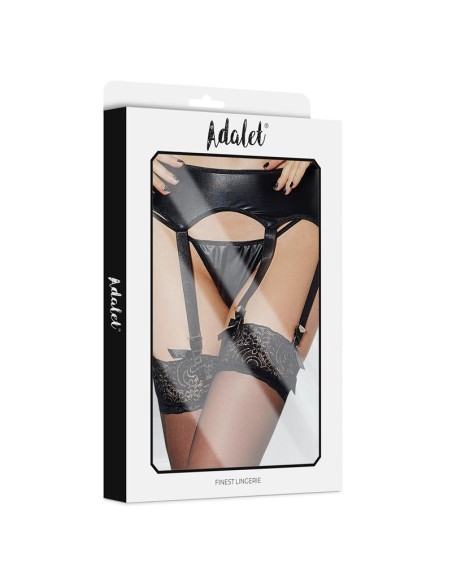 Tina Set de Liguero 3 Tiras y Tanga Tina Set de Liguero 3 Tiras y Tanga