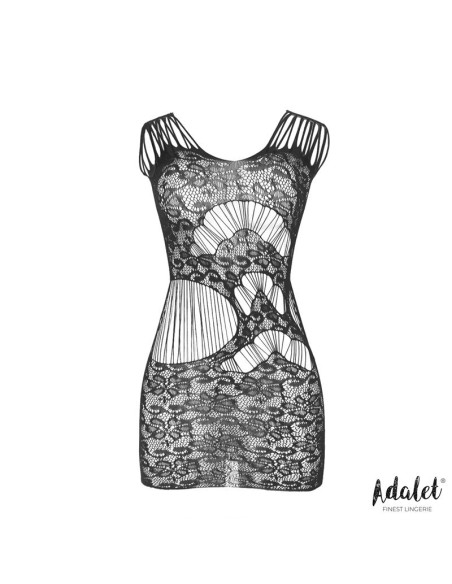 Luna Bodystocking Patron Geometrico y Floral Luna Bodystocking Patron Geometrico y Floral