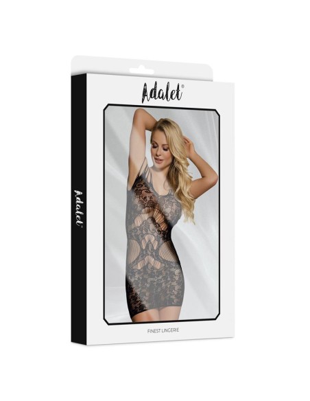 Luna Bodystocking Patron Geometrico y Floral Luna Bodystocking Patron Geometrico y Floral