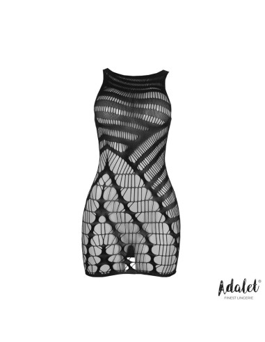 Ilona Bodystocking de Rejilla Patron Vertical
