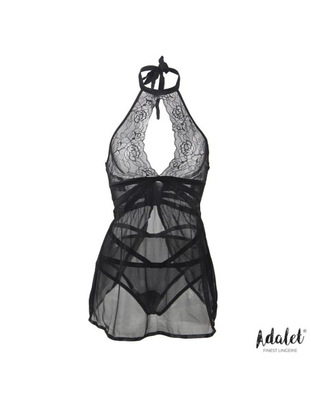 Nova Babydoll Espalda Abierta y Tanga Nova Babydoll Espalda Abierta y Tanga