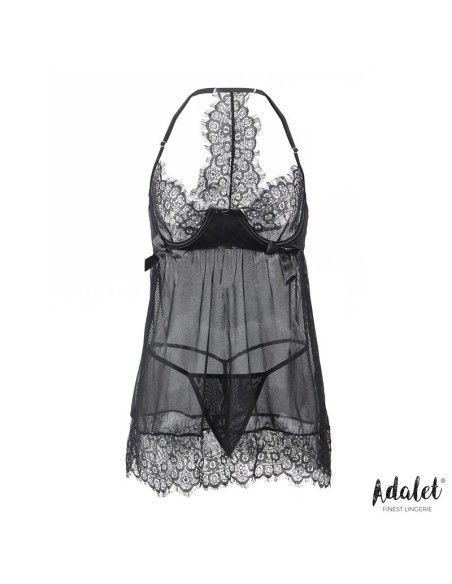 Mila Babydoll con Pecho Ajustable y Tanga Mila Babydoll con Pecho Ajustable y Tanga