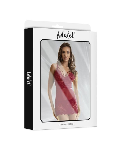 Zoe Babydoll Espalda Abierta y Tanga Rojo Zoe Babydoll Espalda Abierta y Tanga Rojo