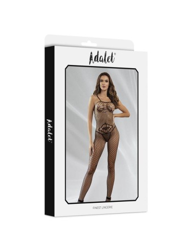 Katia Bodystocking de Rejilla con Patrones Geometricos