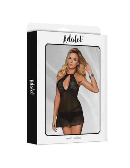 Nova Babydoll Espalda Abierta y Tanga Nova Babydoll Espalda Abierta y Tanga