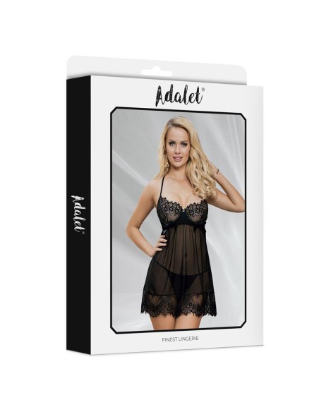 Mila Babydoll con Pecho Ajustable y Tanga Mila Babydoll con Pecho Ajustable y Tanga