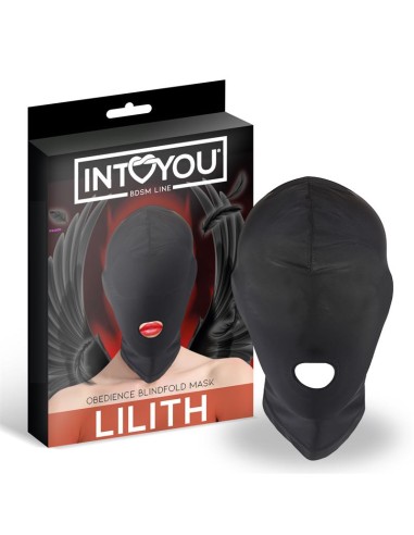 Lilith Máscara de Incógnito con Abertura en la Boca Color Negro|A Placer