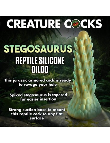 Dildo Dragon Stegosaurus Spiky Reptile