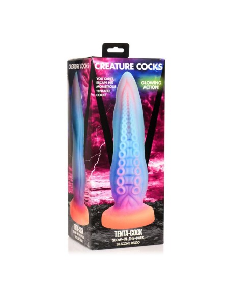 Dildo Tentaculo Brilla en la Oscuridad