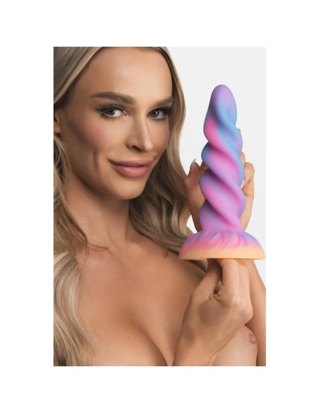Dildo Unicornio Brilla en la Oscuridad